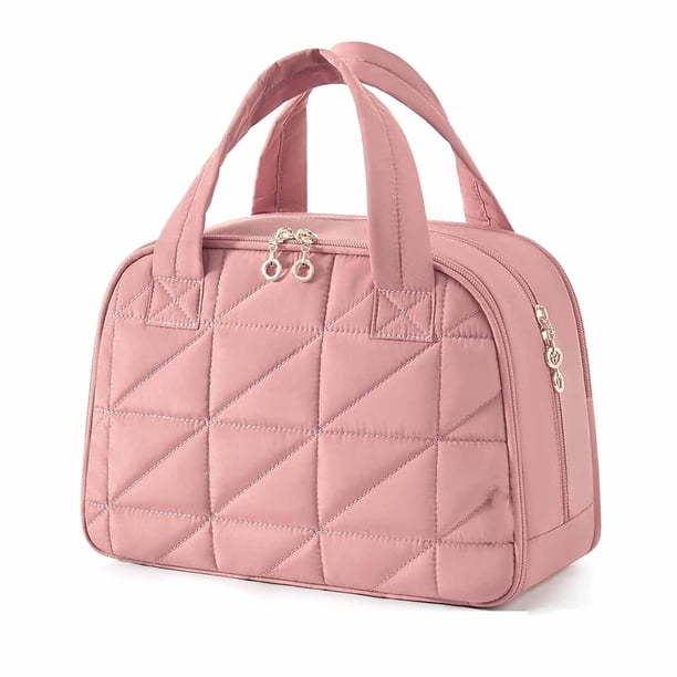 Cosmética Aseo La Bolsita Maquillaje Acolchado para Mujeres Con Manejo Gran Capacidad Accesorios Artículos Tocador