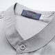thumbnail image 4 of pstuiky Mangas cortas para hombre, Camisa informal de manga corta, cuello alto, lisa y cómoda para hombre camisas casuales para hombre m, 4 of 9