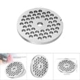 thumbnail image 2 of Meat grinder crusher plate plate knife Food grade alloy meat grinder crusher mixer crusher plate plate knife 5/7mm hole kitchen accessories replacement[5mm], 2 of 9