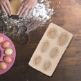 thumbnail image 2 of OULII 6Pcs Pastry Molds Silicone Oval Stone Shape For Diy Design And Homemade Cake Mold Professional Use, 2 of 8