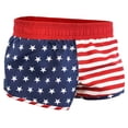 thumbnail image 2 of USA Patriotic American Flag Junior Swim Shorts-Small, 2 of 2