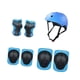 thumbnail image 4 of 7 piezas Guardias de Equipo de protección del casco para bicicletas para niños, almohadillas manuales de resistencia de impacto almohadillas de rodill Azul, 4 of 8