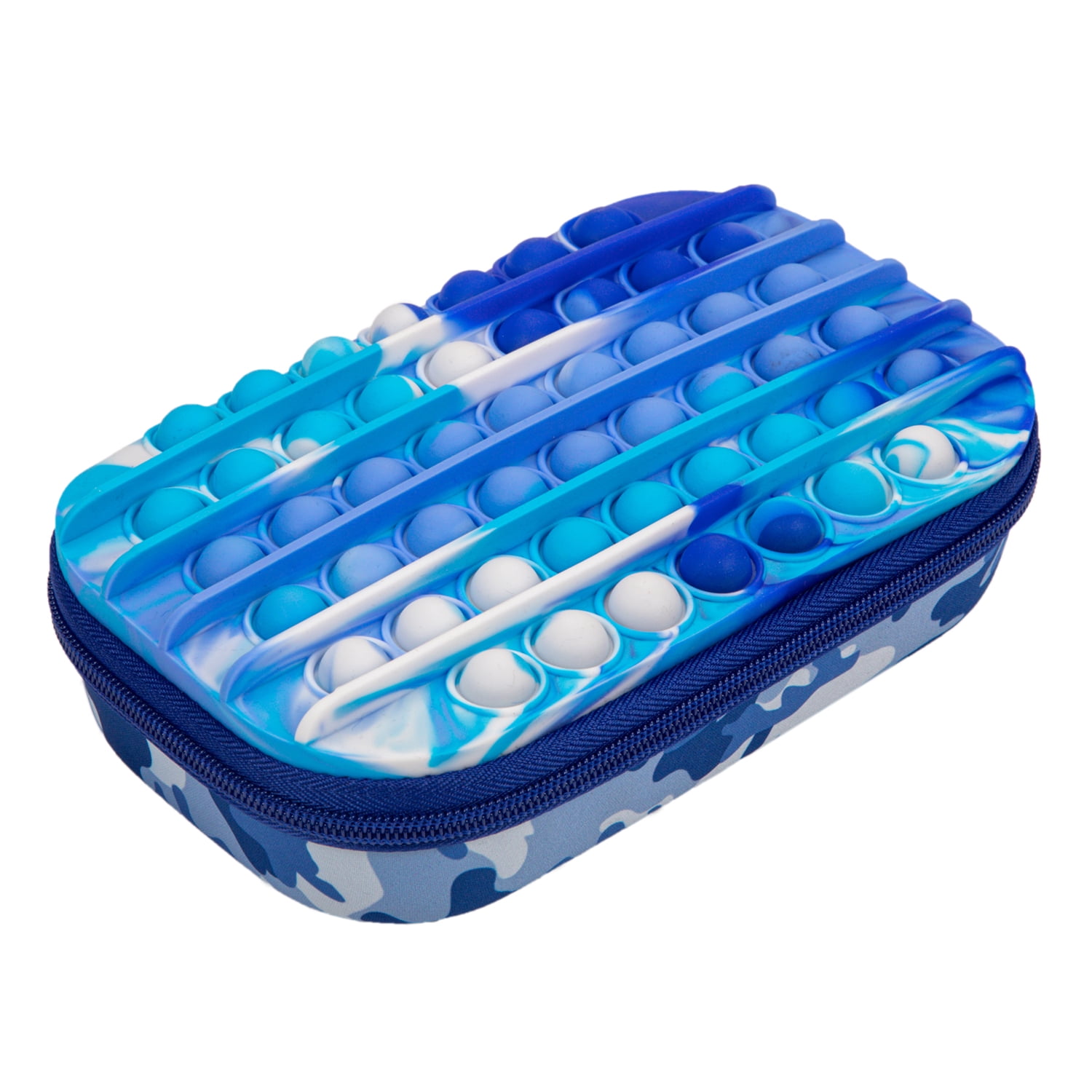 ZIP & POP STORAGE BOX BLUE