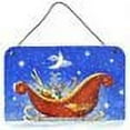 thumbnail image 2 of Christmas Santas Sleigh by Roy Avis Wall or Door Hanging Prints, 2 of 2