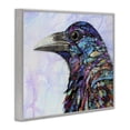 thumbnail image 3 of Stupell Industries Stay Curious Crow Gray Framed Giclee Art design by Lisa Morales, 24 x 30, 3 of 8