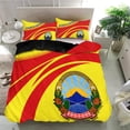 thumbnail image 1 of Macedonia del Norte Escudo de Armas Juego de cama Cricket RLT7, 1 of 5
