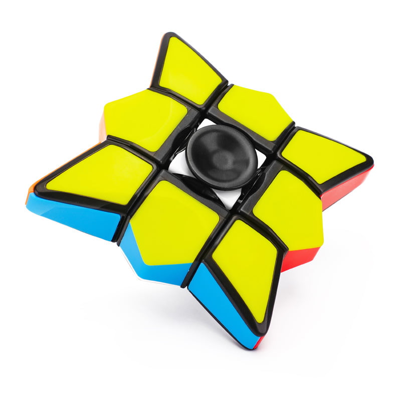 Spinner Cube 2 1 Stickerless Brain Teasers Magic Puzzle Spinning Top Cube Rotatable Stress Relief Finger Speed Cube Floppy Anti-Anxiety Fidget Toys Game Kids Adults - Walmart.com