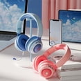 thumbnail image 5 of On-Ear Headphones with Microphone, Lightweight Folding Stereo Bass Headphones with 1.5M No-Tangle Cord, Portable Wired Headphones for Smartphone Tablet Computer MP3 / 4,Black, 5 of 5