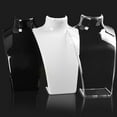 thumbnail image 3 of Elegant Necklace Jewelry Display Model Bust Stand for Home Business Storage Decoration & Presentation Mannequin Necklace Jewelry Pendant Display Stand Holder Neck Model Show Shelf, 3 of 8