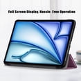 thumbnail image 5 of Allytechgroup Slim Case for Apple iPad 10th Generation 10.9 Inch 2022, Trifold Stand Smart Cover Auto Sleep Wake Protection Support Touch ID Tablet Case for Apple iPad 10 10.9", Purple, 5 of 10