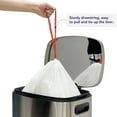 thumbnail image 4 of HygiCare 13 Gallon Tall Kitchen Drawstring Trash Bags, 200 Count, Lavender Scent, Super Strong, Leakproof, 4 of 10