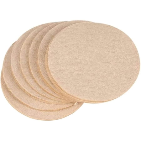 100 Pcs No.6 Coffee Filter Moka Pot Paper Disposable Filters