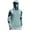 Green, variant on HAIJIE Men's UPF 50 Sun Protection Hooded Shirt with Integrated Face-Cover Long Sleeve Lightweight Rash Guard Shirts with Quick Dry Fishing Hiking Shirts Rash Guard Lightweight (#001 Black,L)