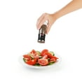 thumbnail image 4 of OXO Soft Works Salt and Pepper Shaker Set, Black, 4 of 7