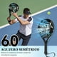 thumbnail image 2 of CAMEWIN 2 Palas de Pádel con Fundas, 2 Raquetas y 4 Pelotas,Kit de Raquetas para Pádel Fabricadas 100% Fibra de Carbono y Núcleo de Espuma Flexible de Memoria EVA, para Principiantes e Intermedios, 2 of 8