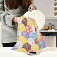 thumbnail image 6 of SKYSONIC Easter Eggs Kitchen Towel 18"x28" Set of 6,Super Soft Absorbent Hand Towel Tea Towel Tableware Cleaning Rag for Kitchen, Hotel, Bathroom, 6 of 7