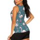 thumbnail image 3 of Fotbe Flamingo Blusas Sin Mangas para Mujer – Estilo Casual, Corte Suelto, Slim-Fit, Cuello Redondo Deportivo, Tops de Verano para Gimnasio y Yoga-X-Large, 3 of 7