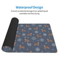 thumbnail image 3 of Sikiie Squirrel And Snowflakes Mouse Pad, 16x29.5 Mousepad Desk Mat in Anti-Slip Rubber Mousepads Mat for Game Office Laptop Computer, 3 of 8