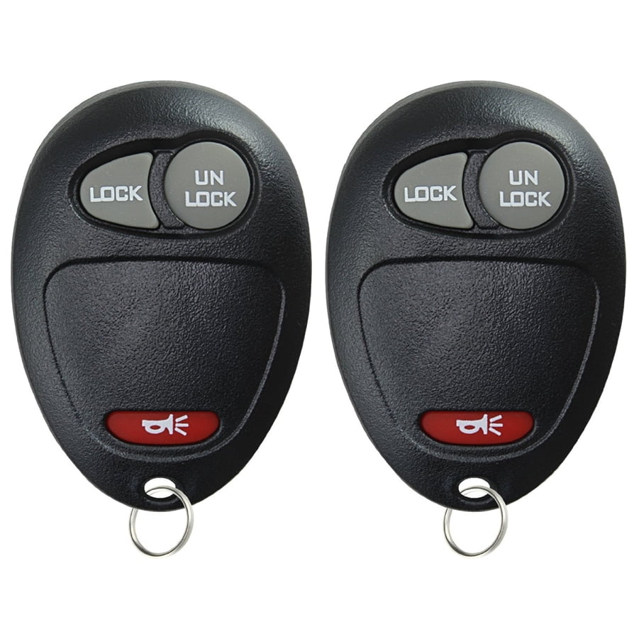 2 PACK KeylessOption Keyless Entry Remote Car Key Fob for Chevy