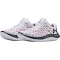 thumbnail image 5 of Under Armour Mens Flow Velociti Wind Running Shoes, White 8.5 White/Beta, 5 of 5