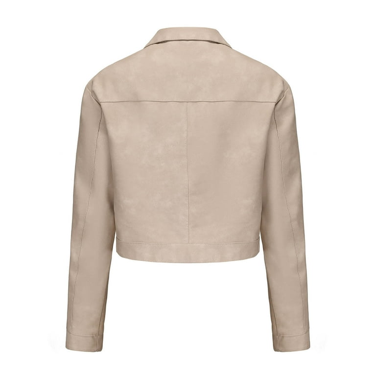 Casual Solid Cardigan Turndown Collar Outerwear Casual Solid Cardigan Turndown Collar Outerwear