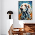 thumbnail image 4 of English Setter Dog Art Print Poster, Wall art Painting Decor, Starry Night Van Gogh Art Home Decor Artwork For Bedroom Living Room Bathroom Decor, 4 of 5