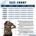 thumbnail image 7 of Xoenoiee Mushroom Flower Print Long Sleeve Golf Polo Shirts for Women V Neck Collared Top UPF 50+ Collar Quick-Dry Breathable Stretch Moisture-Wicking for Sports Tennis Golf, Size XS, 7 of 7