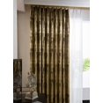 thumbnail image 2 of Fahion Golden Blackout Curtains for Living Room Modern High Precision Yarn Dyed Jacquard Geometric Cortinas for Villas Cafe, 2 of 5