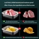thumbnail image 4 of Fiambrera de Acero Inoxidable, Recipiente Hermético para Alimentos, Organizador de Gran Capacidad, Ideal para El Trabajo y Viajes, Protege Las Manos Del Calor, Tapa Hermética, Almacenamiento Multiuso, 4 of 7