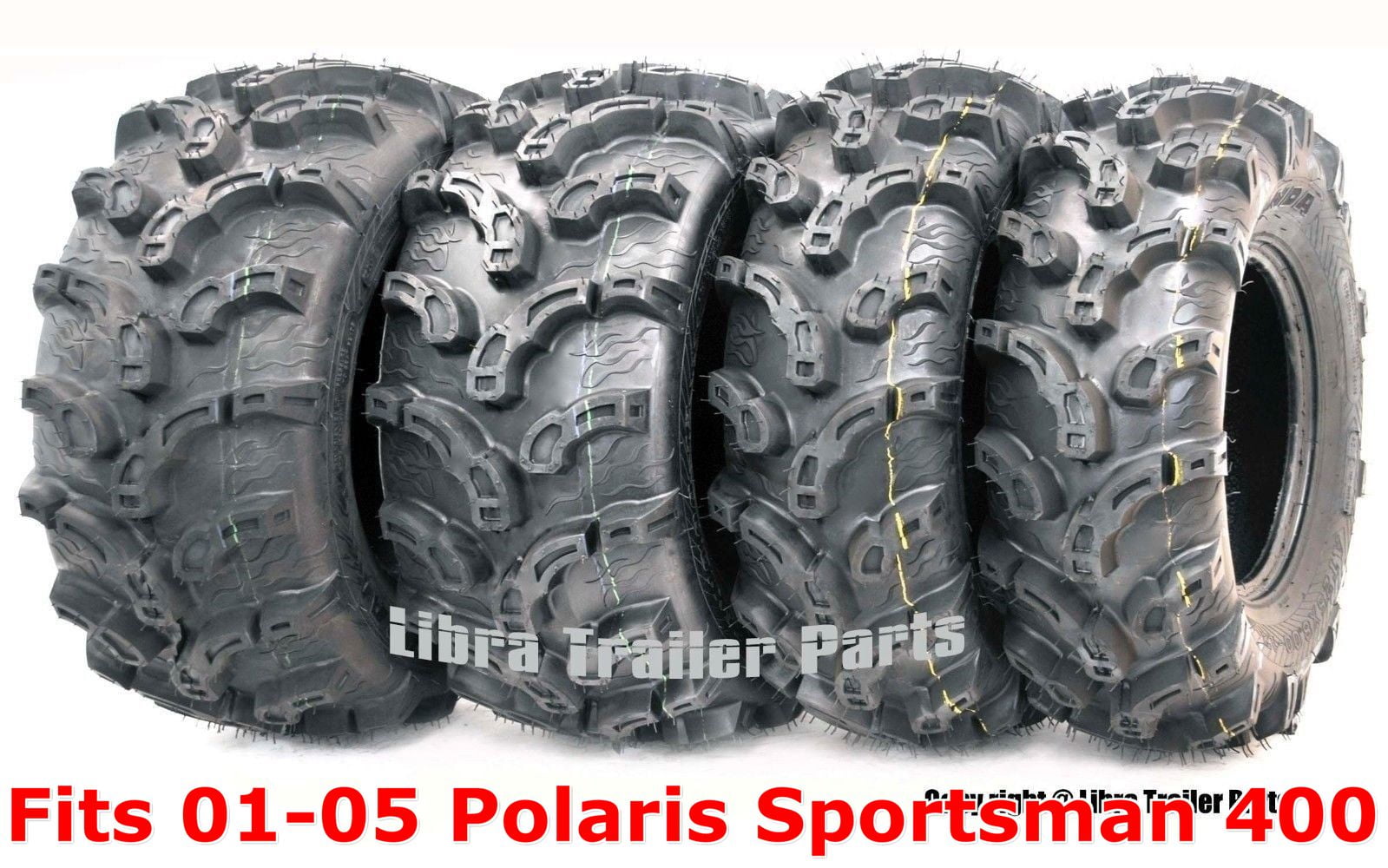96 99 Polaris Xpress 300 400l Full Set Wanda Atv Tires 23x7 10 24x11 10 6pr Walmart Com