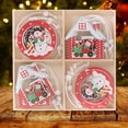 thumbnail image 2 of 12x árbol de navidad colgante decoración de navidad pequeño colgante regalo Color a Yuyangstore Colgante de árbol de Navidad, 2 of 8