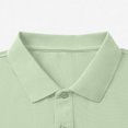 thumbnail image 6 of Luvrsol Mens T Shirt Solid Basic Turndown Collar Short Sleeve Regular Fit Plain Cotton Daily Tops S-3XL, 6 of 8