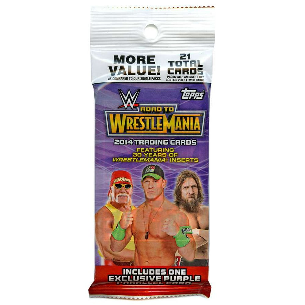 WWE Wrestling 2014 Road to WrestleMania Trading Card Value Pack [Retail