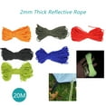 thumbnail image 4 of Graflsoa 20m High-Visibility Reflective Camping Rope in Army Green for Tents and Canopies, 4 of 6