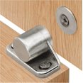 thumbnail image 2 of 4 Pieces Silver Magnetic Closet Door Catch Magnetic Latches With Screws Magnetic Closet Cabinet Closet Strong Magnet For Sliding Door Drawers Magnetic, 2 of 6