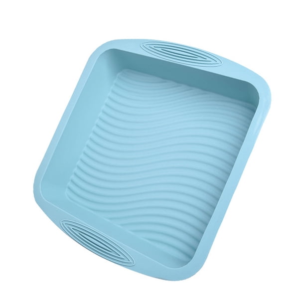Molde para hornear pasteles adecuado para pasteles, gelatina, postre, molde para pasteles de silicona, ranura antiadherente, molde para pasteles reutilizable
