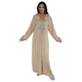 thumbnail image 3 of Najat  Djellaba Beige - Large, 3 of 6