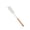 R, variant on Silicone Wooden Handle Solid Serving Spoon, White Kitchen Utensil for Serving Mashed Potatoes Casseroles, Heat-Resistant & BPA-Free, Non-Scratch, Perfect for Potlucks, Thanksgiving & Family ReunionsX