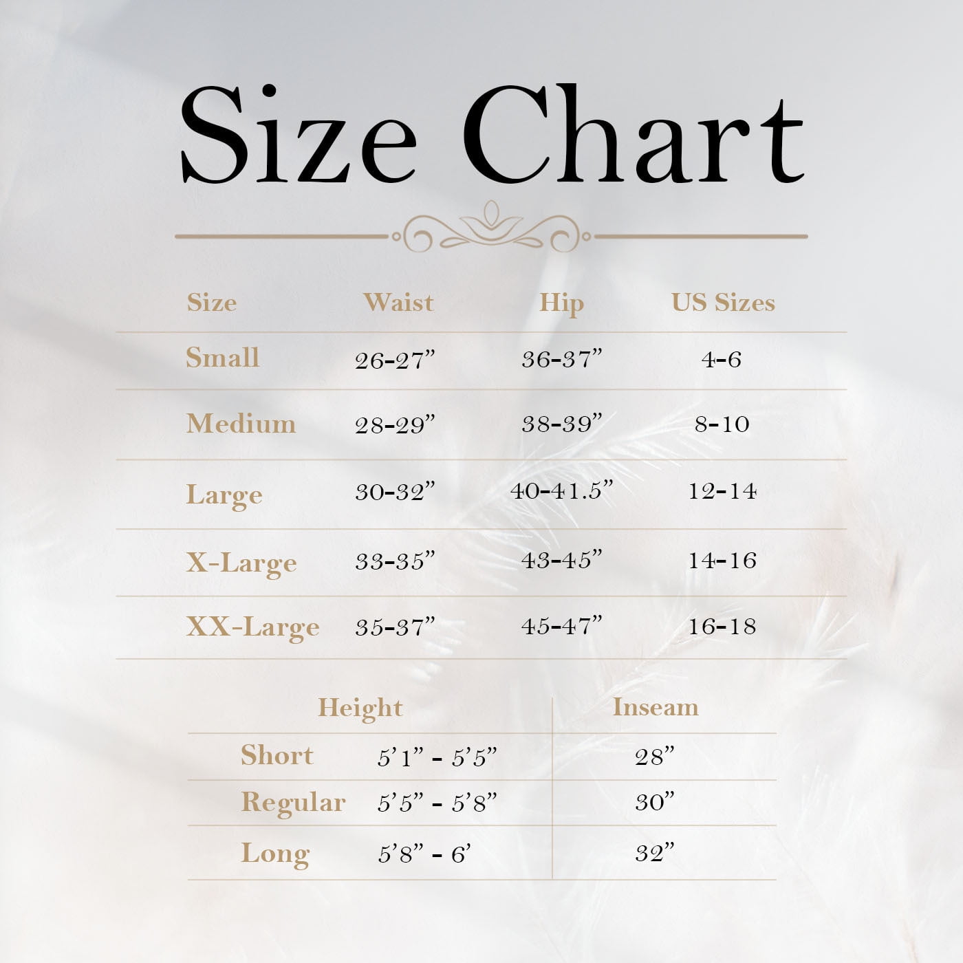 HDE Yoga Dress Pants for Women Straight Leg Pull On Pants with 8 Pockets White - M Regular