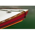 thumbnail image 2 of Mahan, Kathy 32x23 Gold Ornate Wood Framed with Double Matting Museum Art Print Titled - Deer Harbor Boat I, 2 of 4