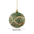 thumbnail image 2 of Hangs Decorative Green Pendant with Gold Pattern for Creating a Festive Atmosphere, 2 of 6