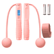 thumbnail image 1 of Cuerda de saltar inalámbrica con contador, cuerdas de saltar con peso para ejercicios de fitness para mujeres, hombres y niños., 1 of 5