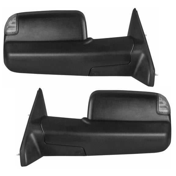 Geelife 1PC Passenger Side Power Heated Tow Mirror