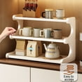 thumbnail image 2 of InsCrazy Desk Organizer Wooden Mug Rack Countertop Coffee Cup Rack Mug for Living Room, Bedroom, Office, Home Workshop, 2 of 6