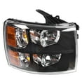 thumbnail image 3 of Labwork Left+Right Side Headlight For 2007-2013 Chevy Silverado Black Housing, 3 of 6