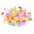 thumbnail image 3 of 500 Pcs Mix Buttons Environmentally Friendly Materials Sturdy Candies Color Button for Clothing DecorationBowknot, 3 of 4