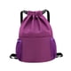 thumbnail image 1 of Mochila con cordón perfecl ligera resistente al agua Violeta, 1 of 8