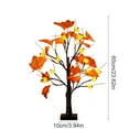 thumbnail image 3 of TanSiDing 2pcs Halloween Maple Tree Light LED Indoor Outdoor Holiday Party Decoration Warm White Glowing Ambience Battery USB Powered, 3 of 6