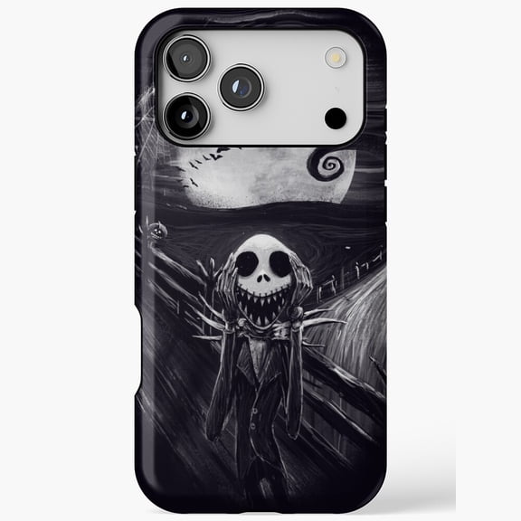 The Scream Before Christmas Parody Art Phone Case iPhone Case 17 11 12 13 14 15 16 Pro Max