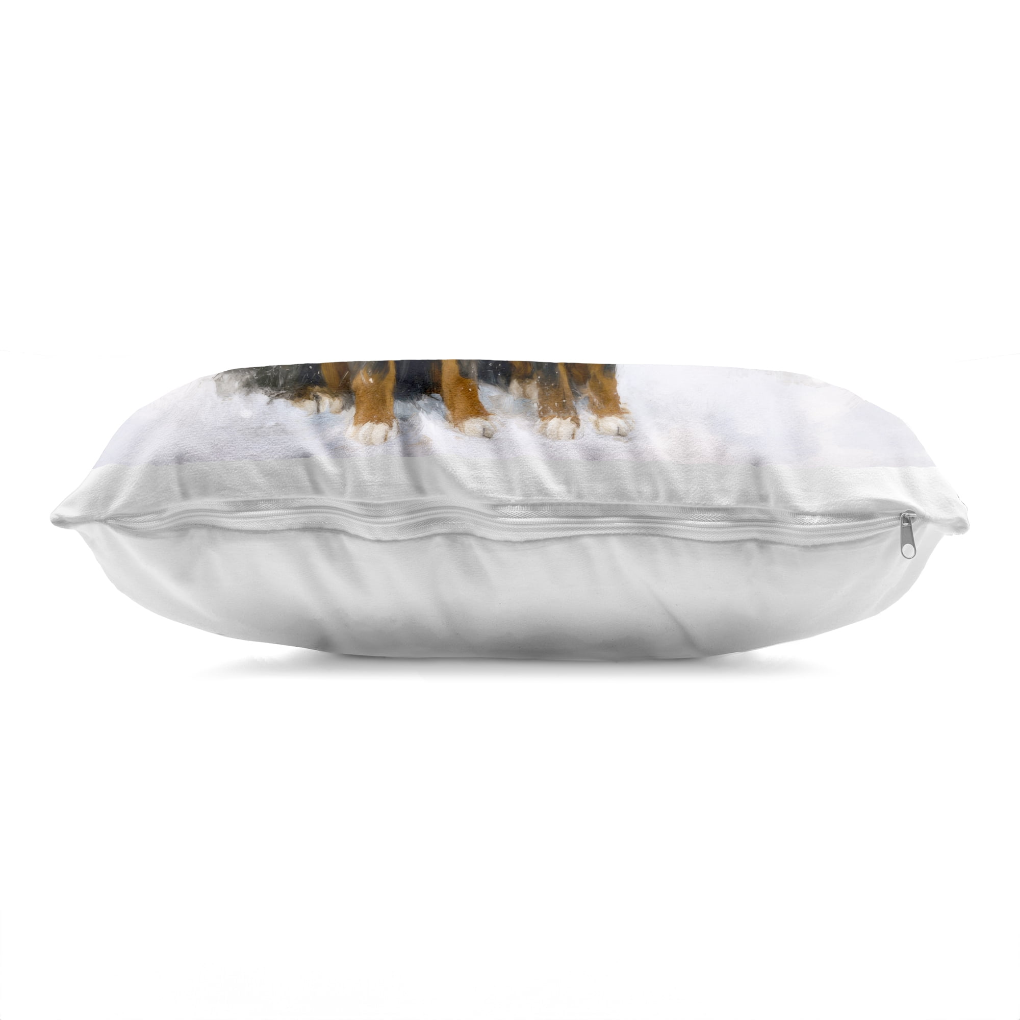 Stupell Industries Barnyard Bernese Mountain Dogs Decorative Printed Throw Pillow, design by Tina LeCour